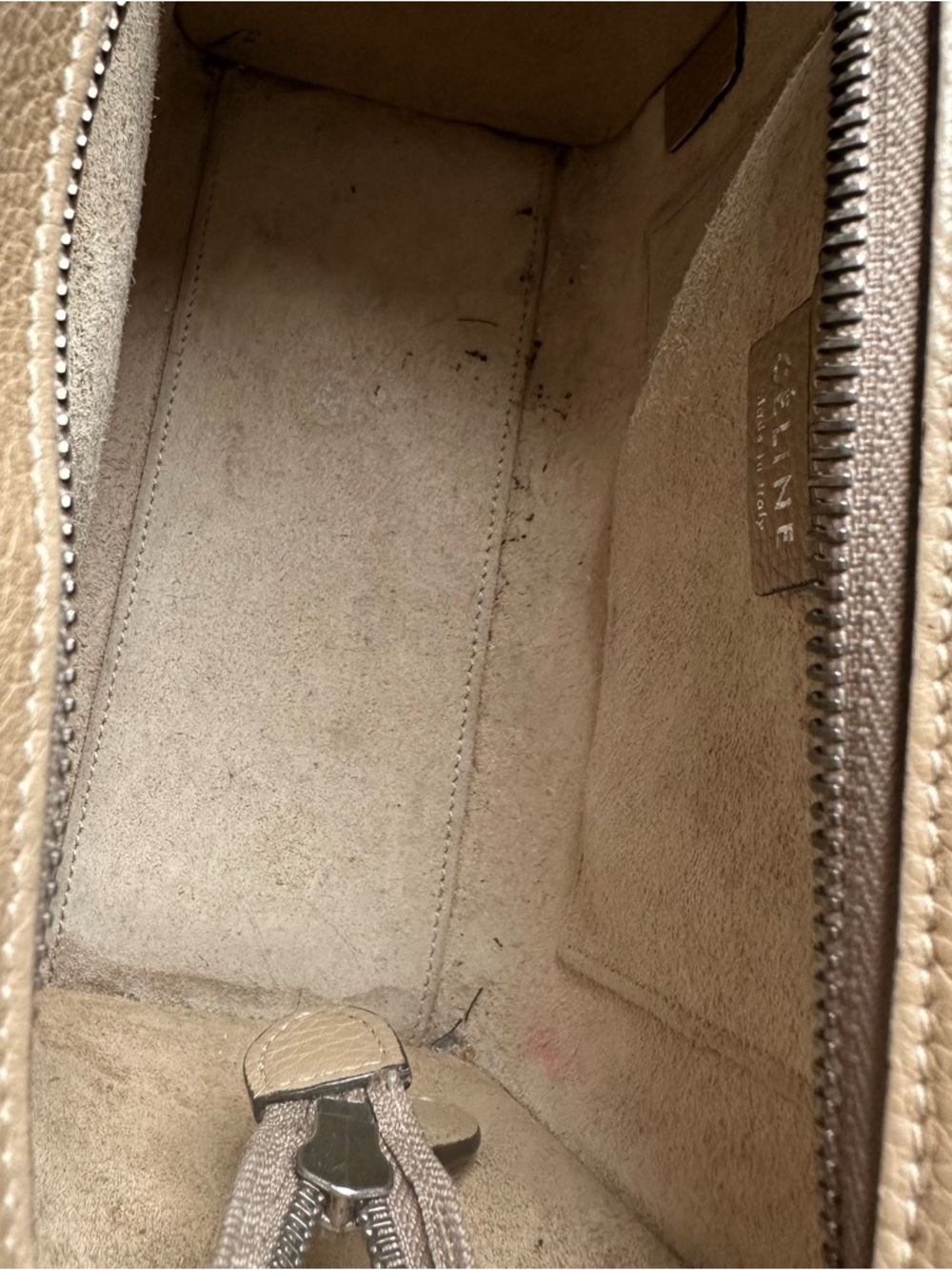 Celine Mini Luggage Tote in Beige Taupe - Picture 9 of 16